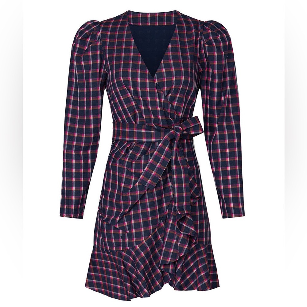 Tanya Taylor Plaid Lexi Dress